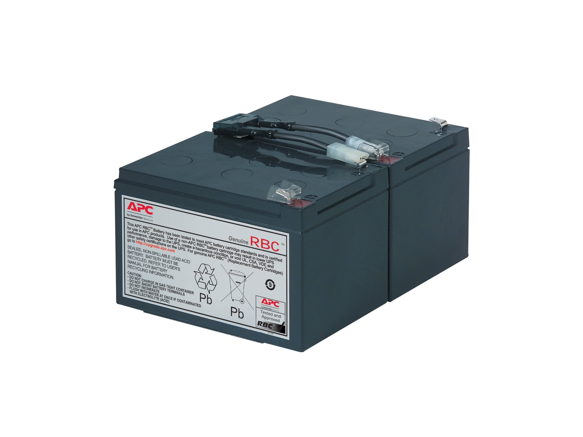 APC Replacement Battery Cartridge 6 Vorderansicht