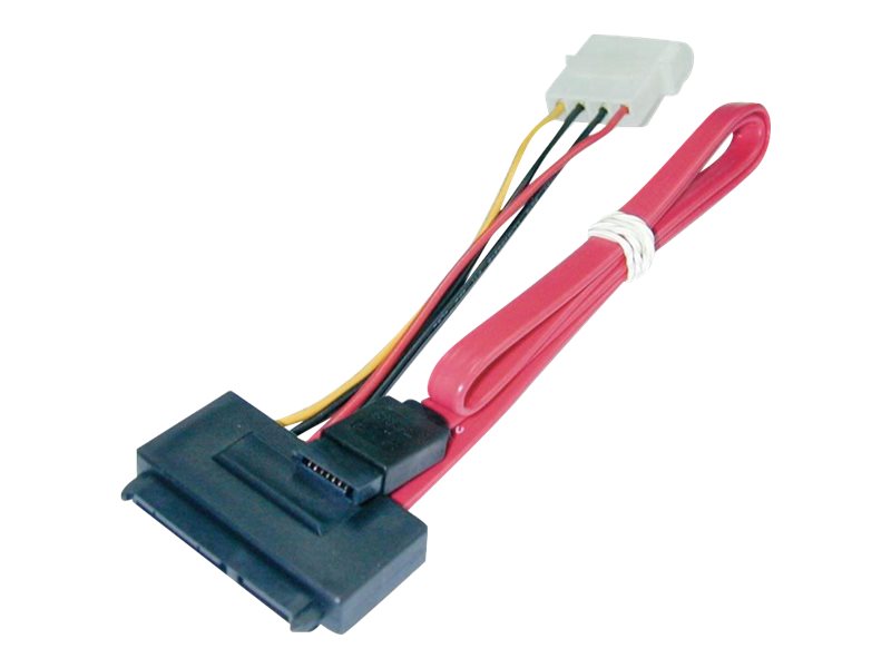 LINDY Internal SATA combo cable 0,3m Data & power - Detailansicht
