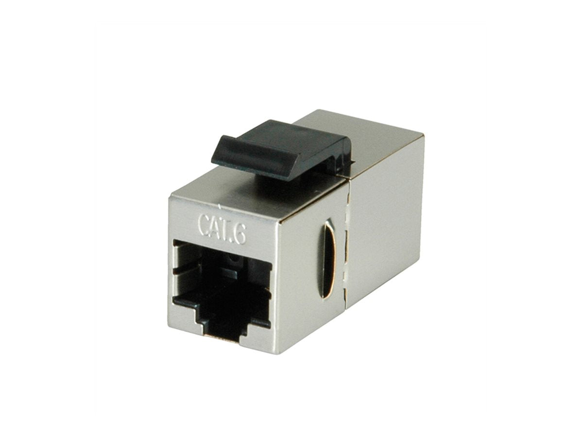VALUE RJ-45 Kupplung Keystone geschirmt Kat.6 Class E - Vorderansicht