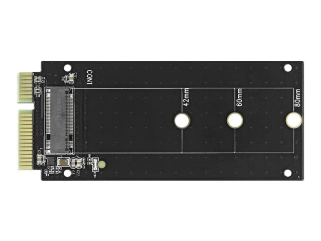 DELOCK SATA 22 Pin Stecker zu M.2 Key B Slot Adapter - Vorderansicht