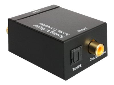DELOCK Converter Audio Analog > Digital - Vorderansicht