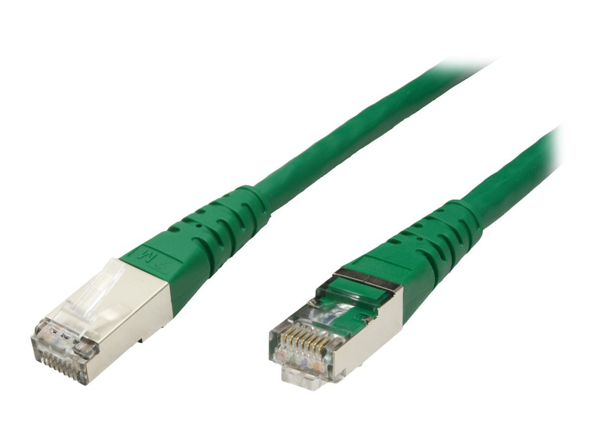 ROLINE Patchkabel Kat.6 Class E S/FTP PiMF grün 2m Verpackung