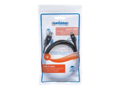 MANHATTAN USB 3.1 Typ C Gen1-Kabel 2m Anschlussansicht
