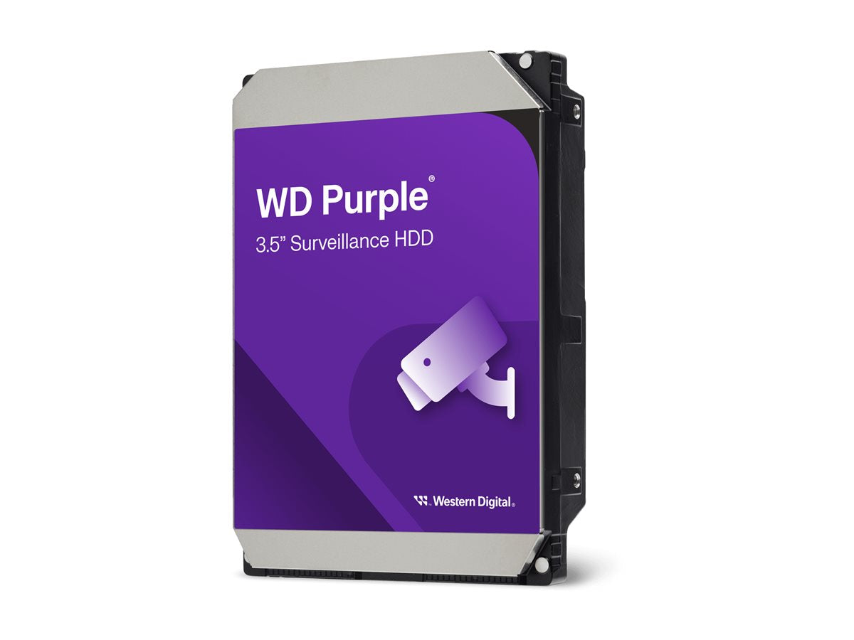 WD Purple 4TB SATA HDD Vorderansicht