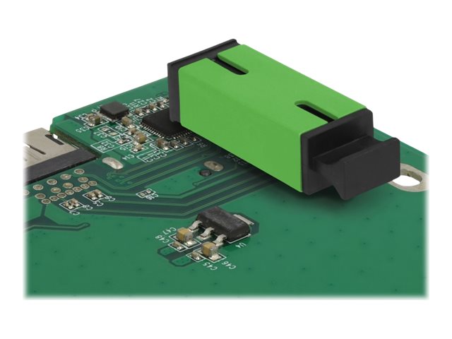 DELOCK LWL Kupplung SC Simplex Buchse Singlemode - Verpackung