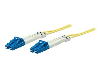 INTELLINET LWL Kabel LC/LC OS2 3m gelb 9/125um Duplex Singlemode - Anschlussansicht