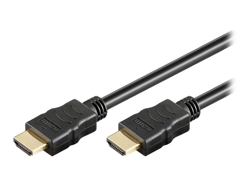 TECHLY High Speed HDMI Kabel mit Ethernet 1m - Vorderansicht