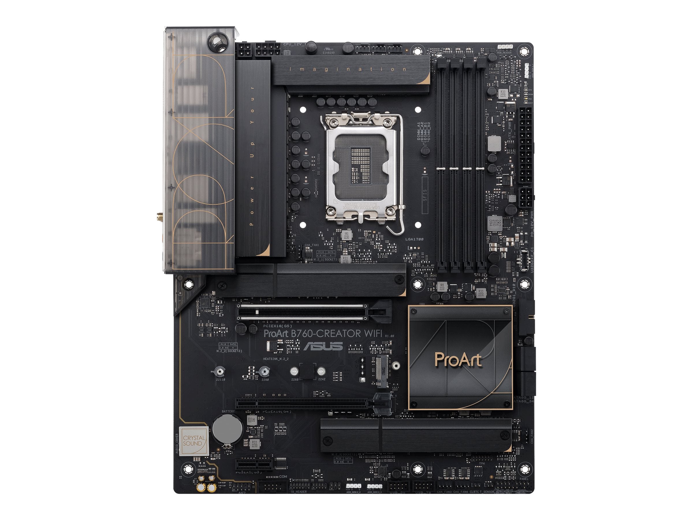 ASUS PROART B760-CREATOR WIFI Motherboard Vorderansicht