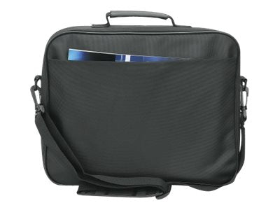Seitenansicht der MANHATTAN Cambridge Clamshell Notebooktasche 35,8cm 14,1 Zoll