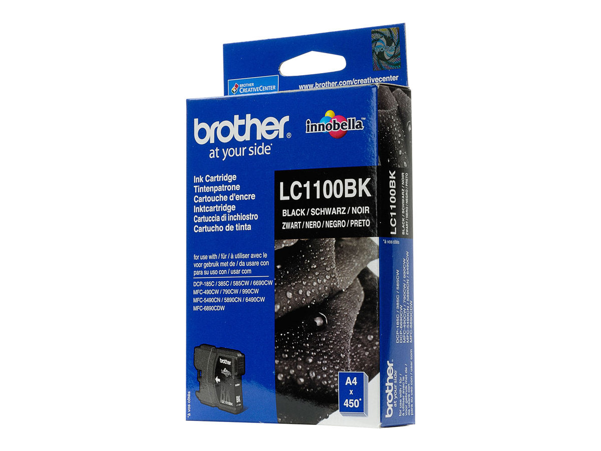 BROTHER LC-1100 Tinte schwarz Vorderansicht