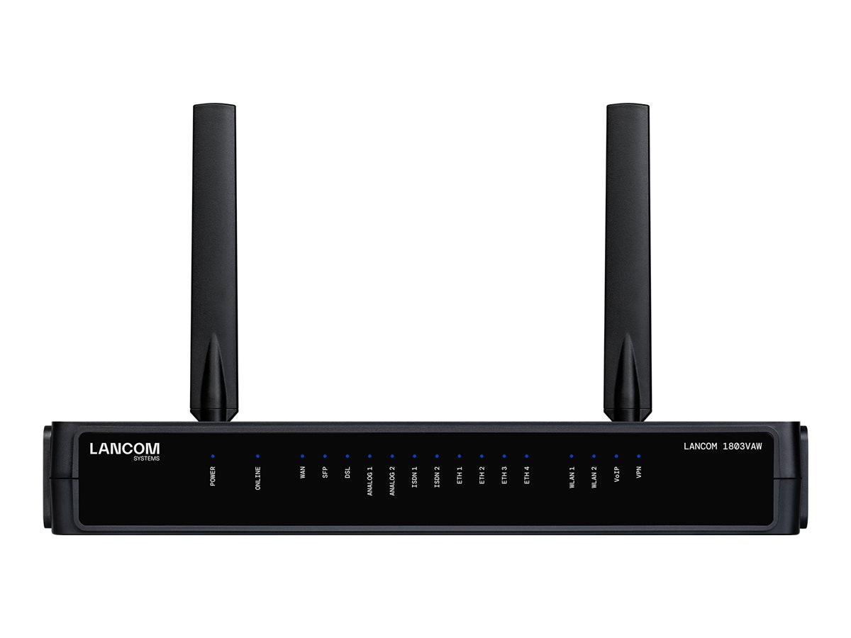 LANCOM 1803VAW (EU) SD-WAN VoIP Gateway - Vorderansicht