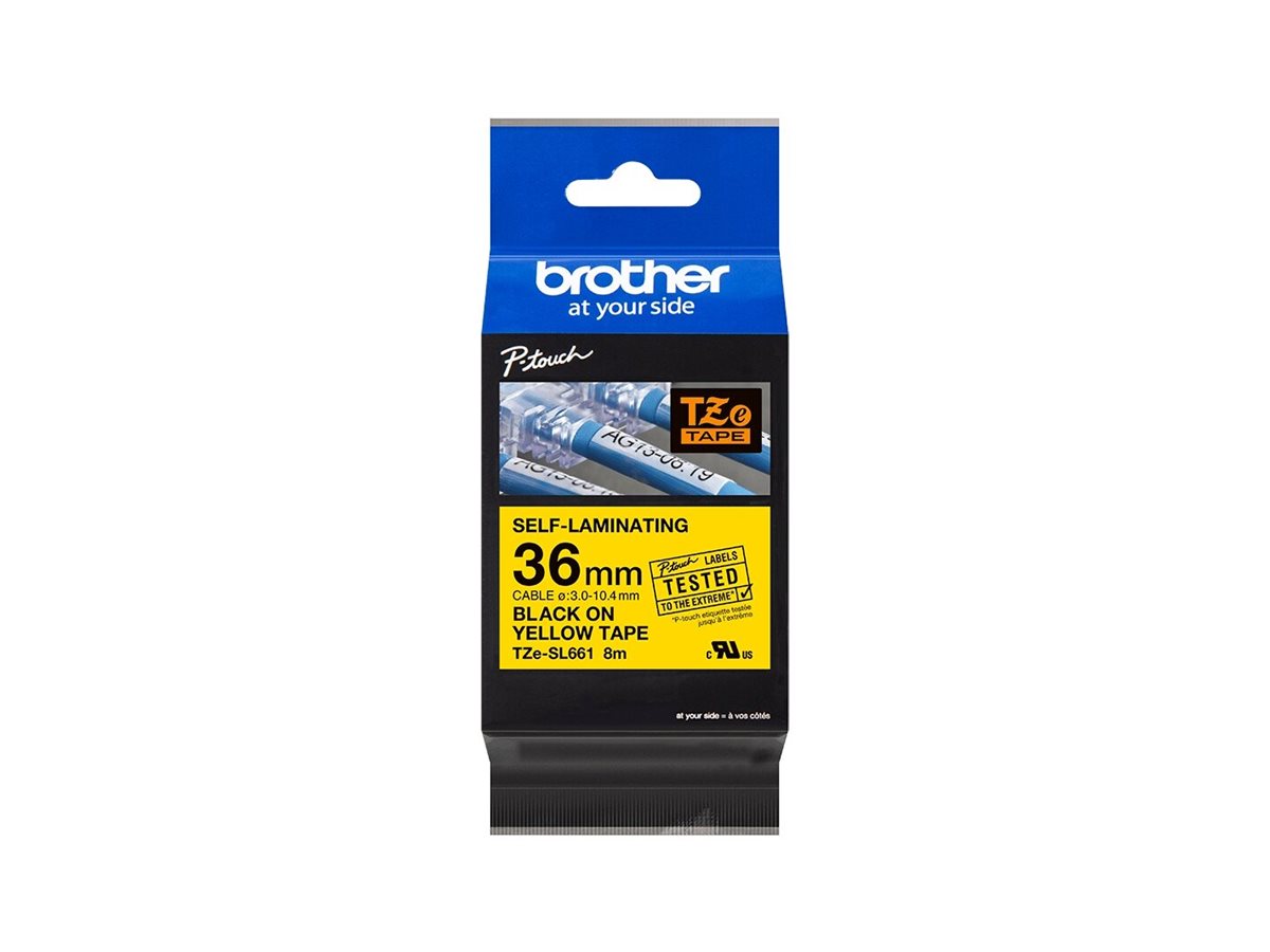 BROTHER TZeSL661 tape Vorderansicht