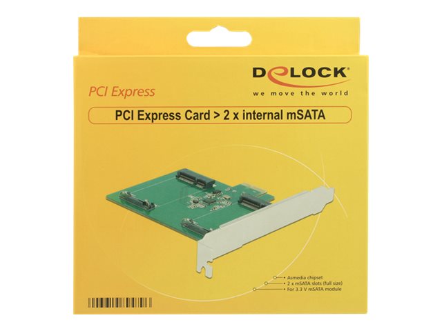 DELOCK PCI Express Karte Verpackung
