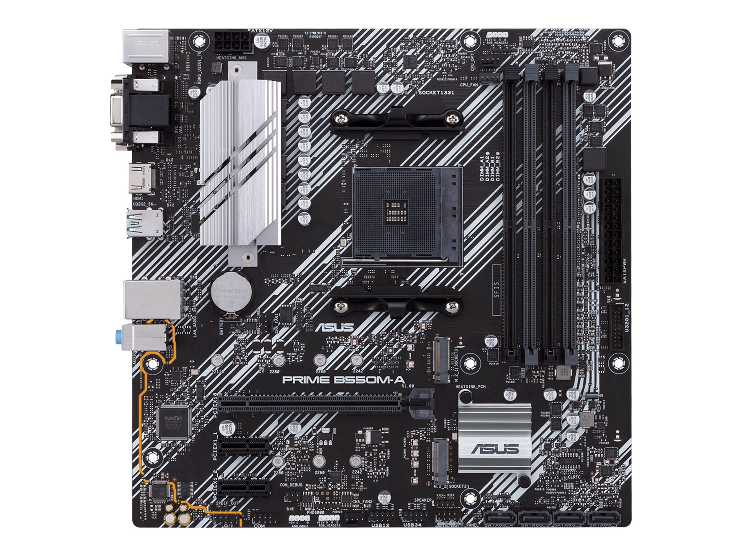 ASUS PRIME B550M-A Motherboard Detailansicht