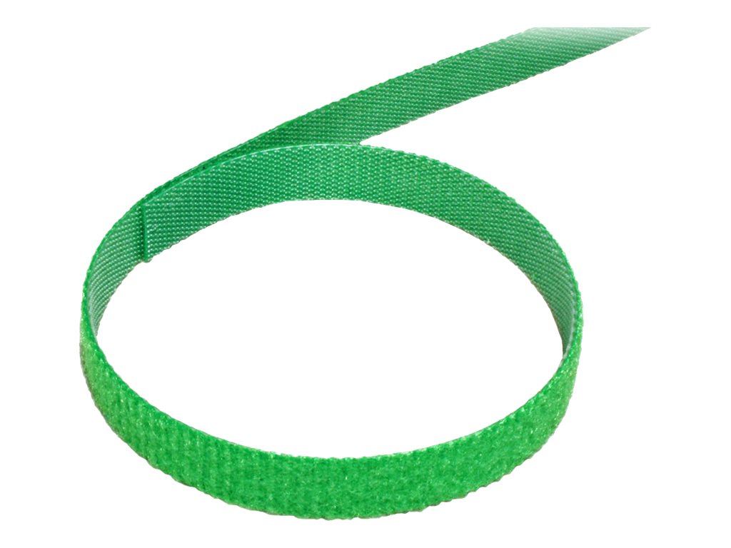 VALUE Klettband auf Rolle 10mm grün 25m - Verpackung