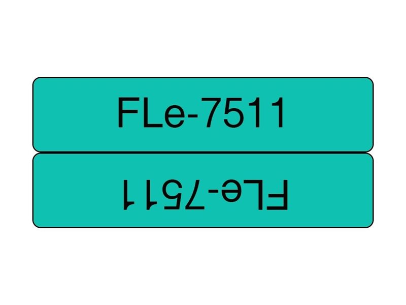 BROTHER FLe-7511 FLe-Einzelfähnchen-Etiketten Detailansicht