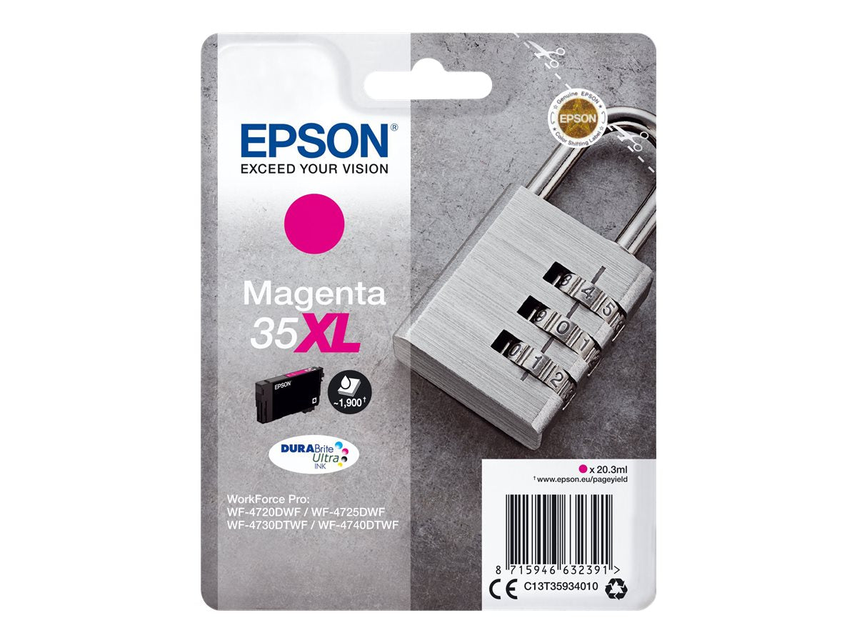 EPSON 2LB 35XL Ink Magenta 20.3ml Vorderansicht