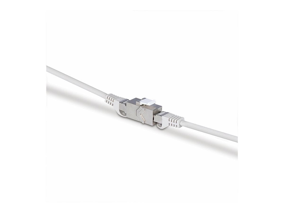 LINDY CAT 6A-Koppler Vorderansicht