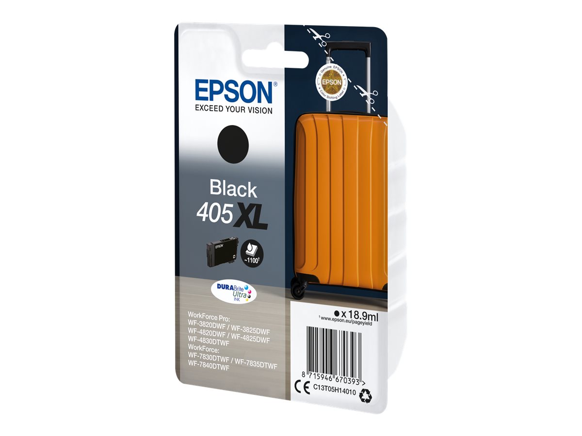 EPSON 4LB Singlepack Black 405XL DURABrite Ultra Ink Verpackung