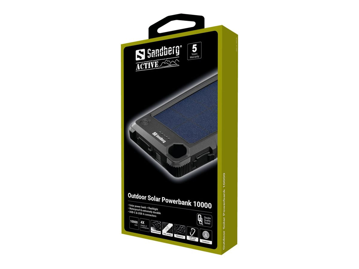 SANDBERG Outdoor Solar Powerbank 10000 Verpackung