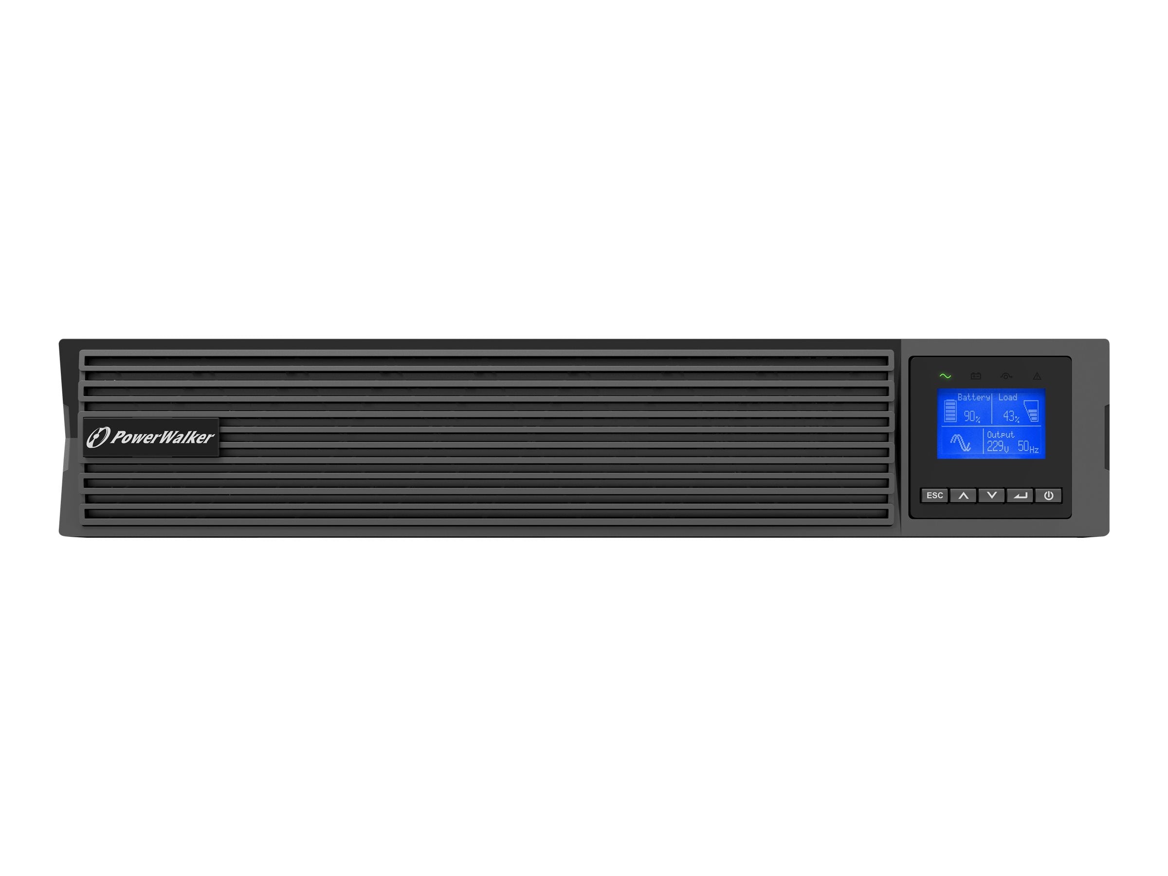 POWERWALKER VFI 1500 ICR IoT im Rack montiert