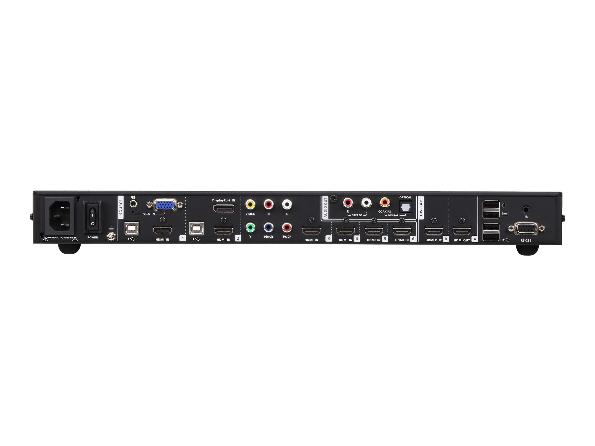 ATEN VP1920 9 x 2 Präsentation Matrix Switch 4K - Vorderansicht