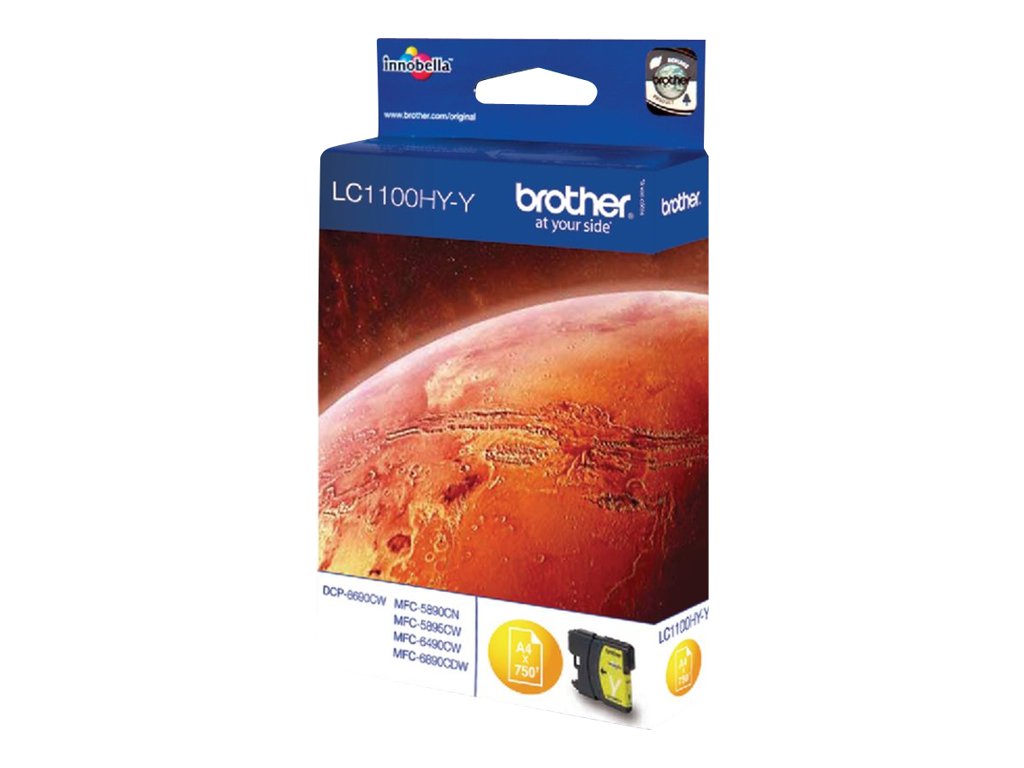 BROTHER LC-1100 Tinte gelb Detailansicht
