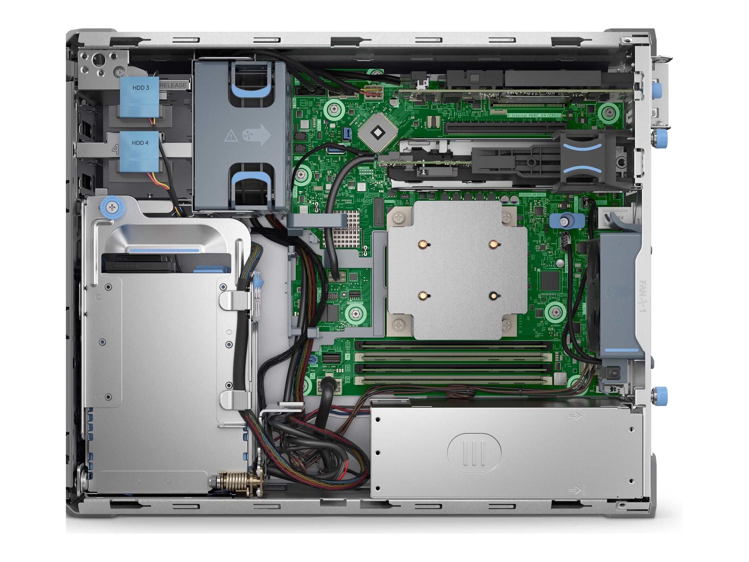 DELL PowerEdge T160 Server Innenansicht