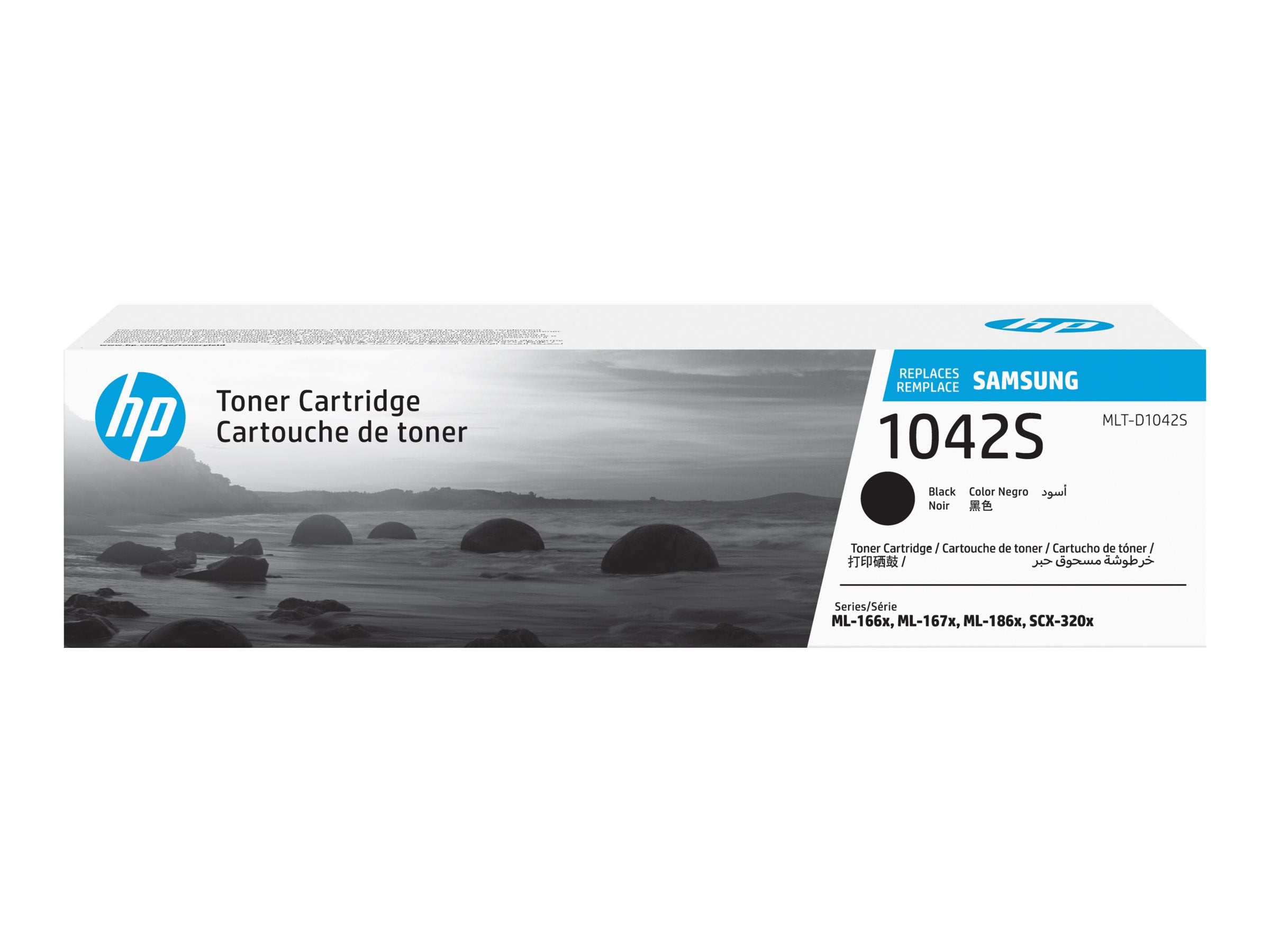 SAMSUNG MLT-D1042S Black Toner Cartridge Vorderansicht