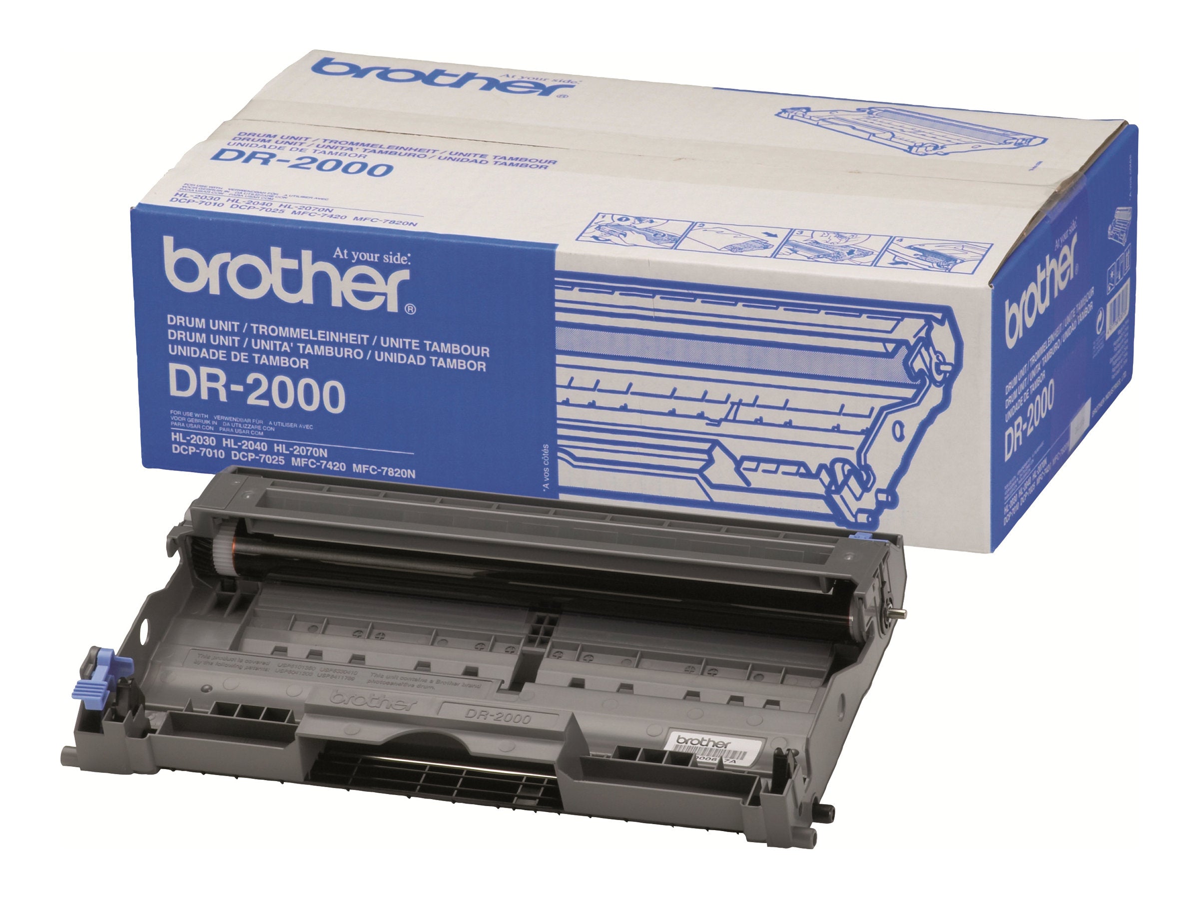 BROTHER DR-2000 Trommel Vorderansicht