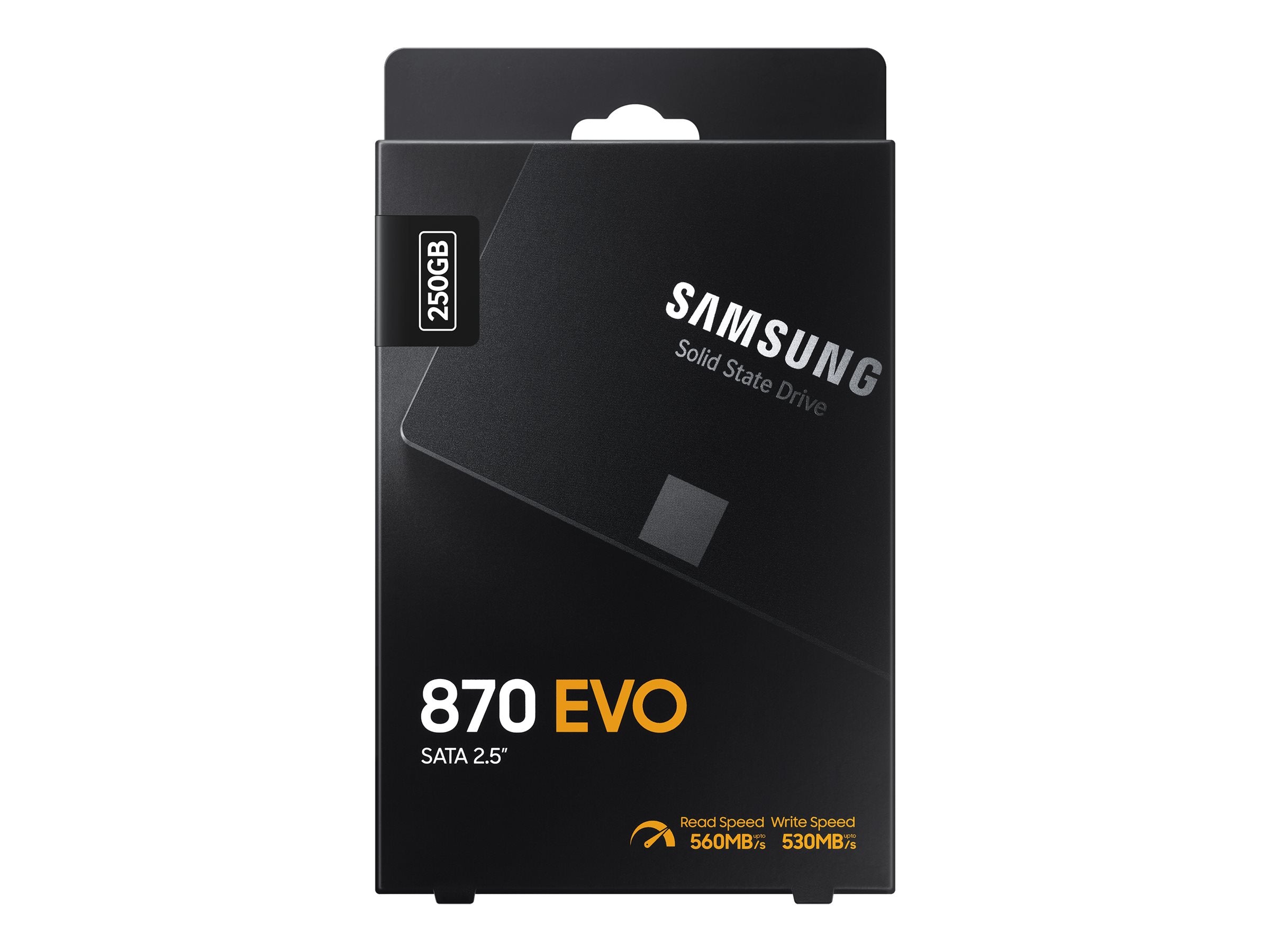 SAMSUNG 870 EVO SSD 250GB Vorderansicht