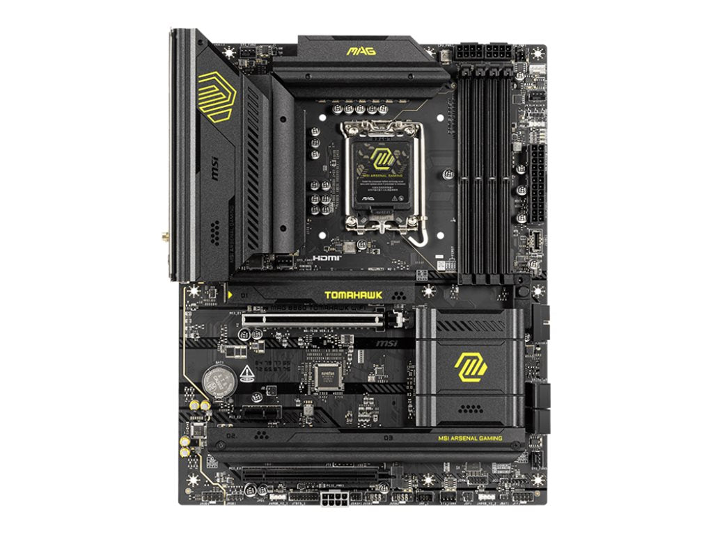 MSI MAG B860 TOMAHAWK WIFI Motherboard Vorderansicht