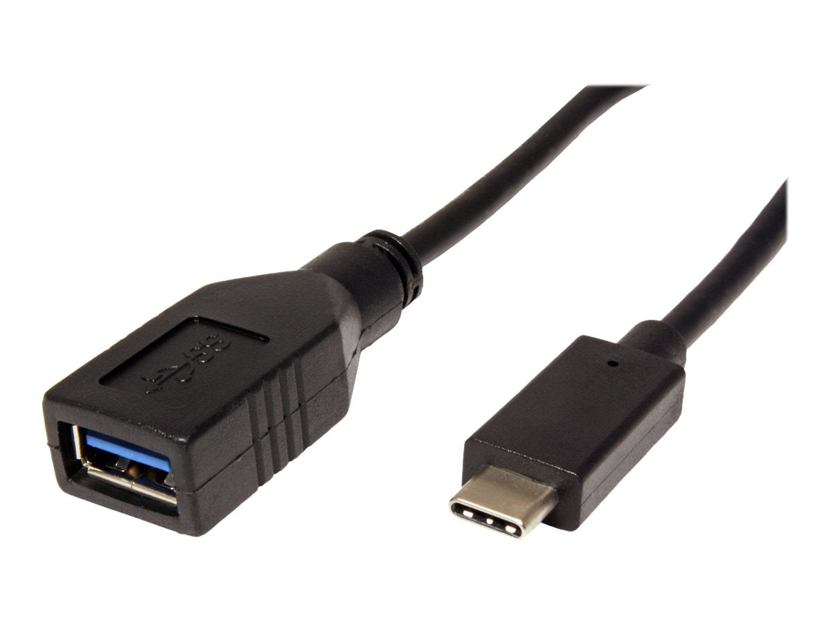 ROLINE USB 3.2 Gen 1 Kabeladapter USB Typ C - A ST/BU OTG schwarz 0,15m Detailansicht