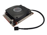 DYNATRON A45 AMD AM4 AM5 Kuehler 1U Kuehlkoerper aus Kupfer mit Vapor Chamber Aktiv mit PWM und bis zu 105W TDP