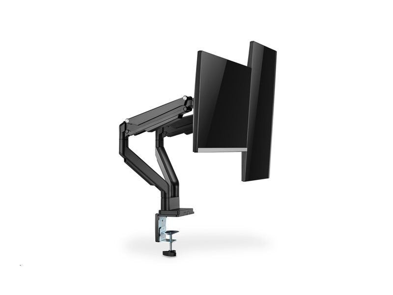 DIGITUS Dual Gasdruck Monitor Klemm-Halter Installation