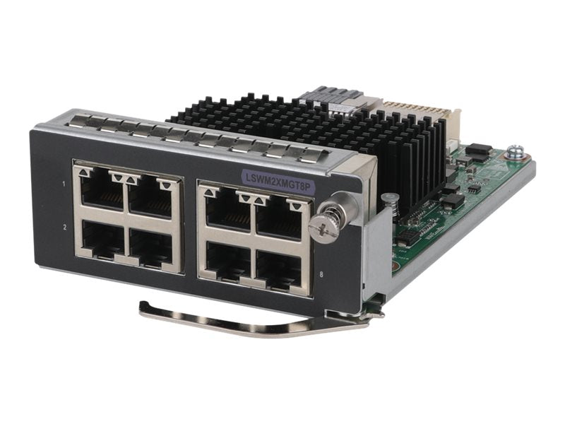 HPE FlexNetwork 5520HI/5600HI 8 Port 1/2.5/5/10GBASE-T Module
