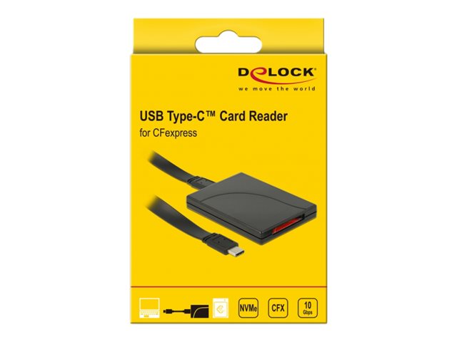 DELOCK USB Type-C Card Reader Detailansicht