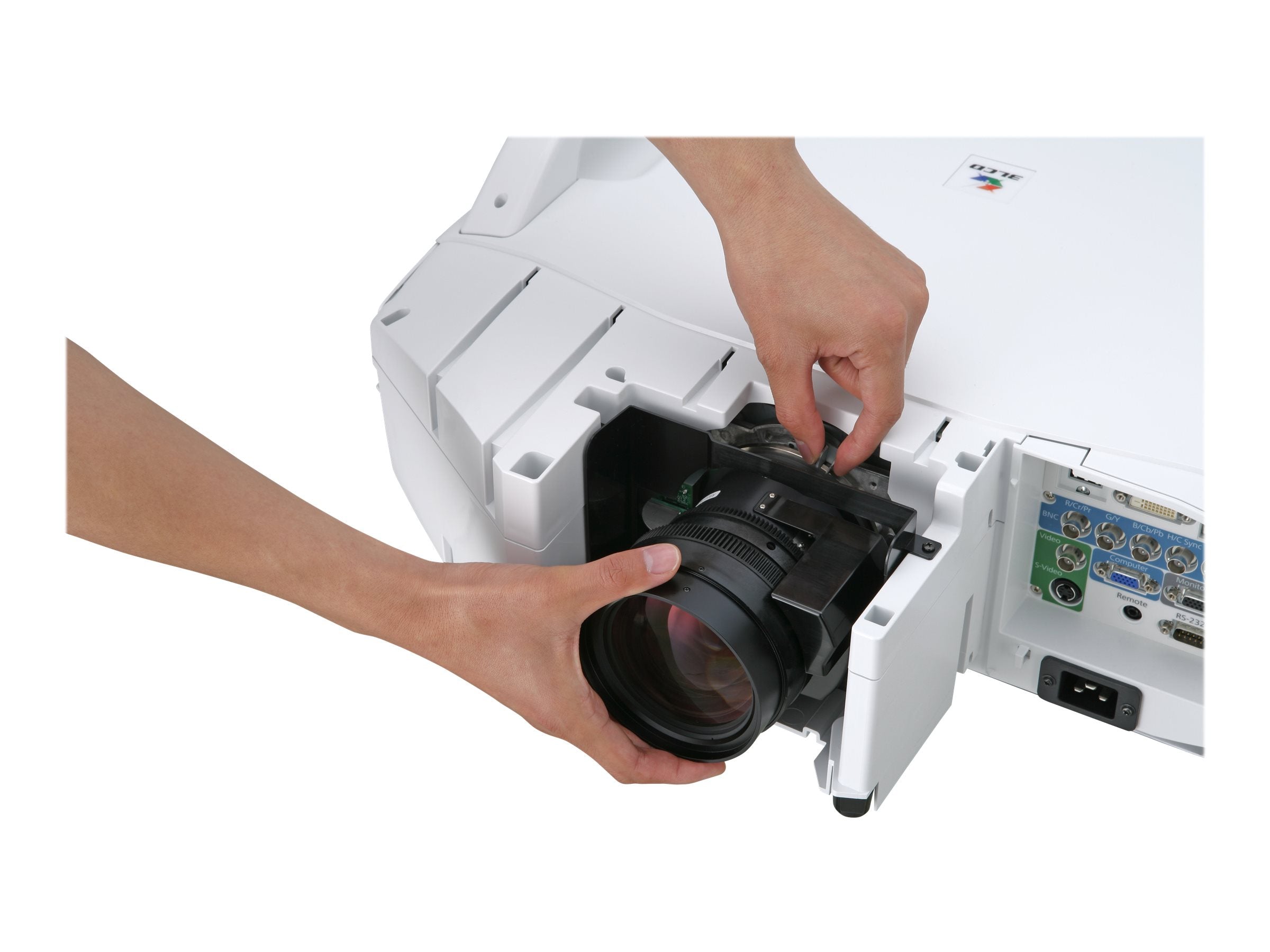 EPSON MIDDLE THROW LENS1 - ELPLM06, Z Vorderansicht