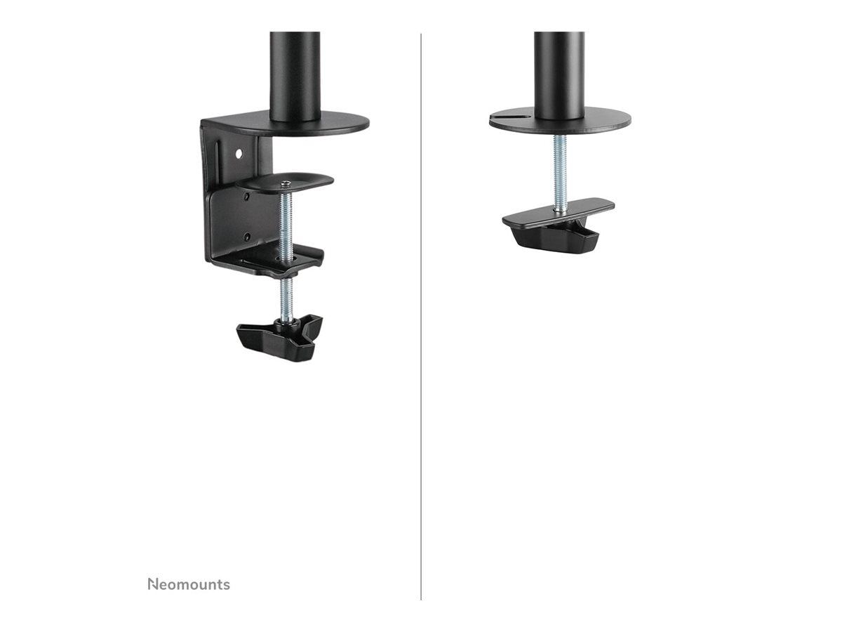 NEOMOUNTS NM-D135D3BLACK Tischhalterung Seitenansicht