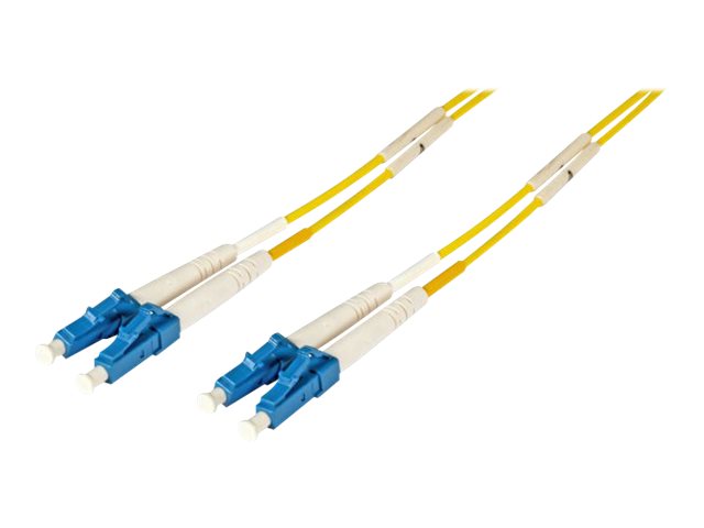 EFB LWL Kabel Duplex Jumper LC-LC 9/125 OS2 2 Meter Vorderansicht