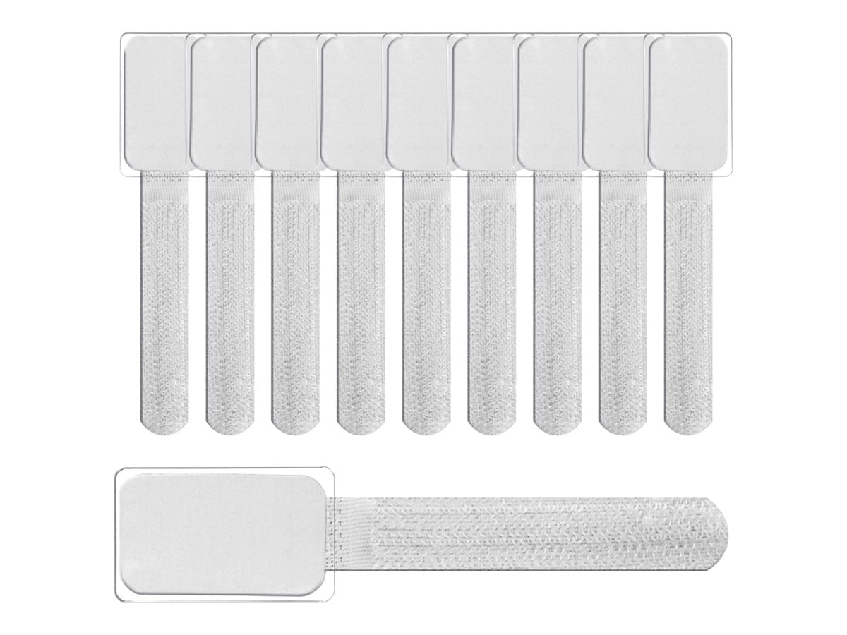 EFB LTC MINI TAGS Kleine Klettkabelbinder mit Beschriftungstafeln Vorderansicht