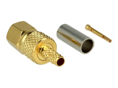 DELOCK SMC Stecker zum Crimpen RG-174 / RG-316 - Vorderansicht