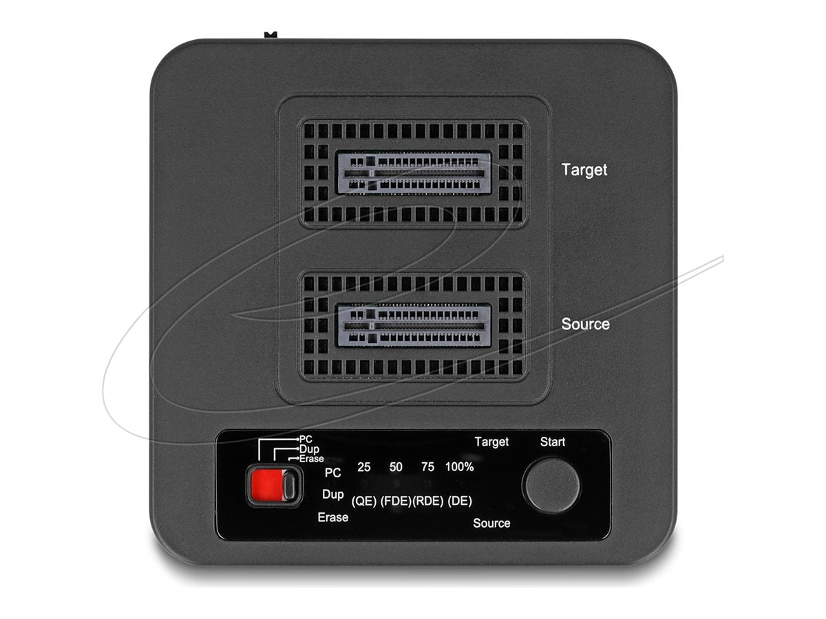 DELOCK USB 20 Gbps M.2 Dockingstation Vorderansicht