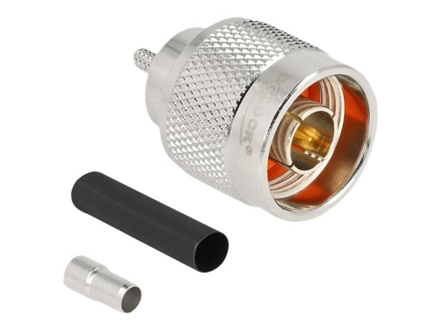 DELOCK N Stecker zum Crimpen RG-174/RG-316 Vorderansicht