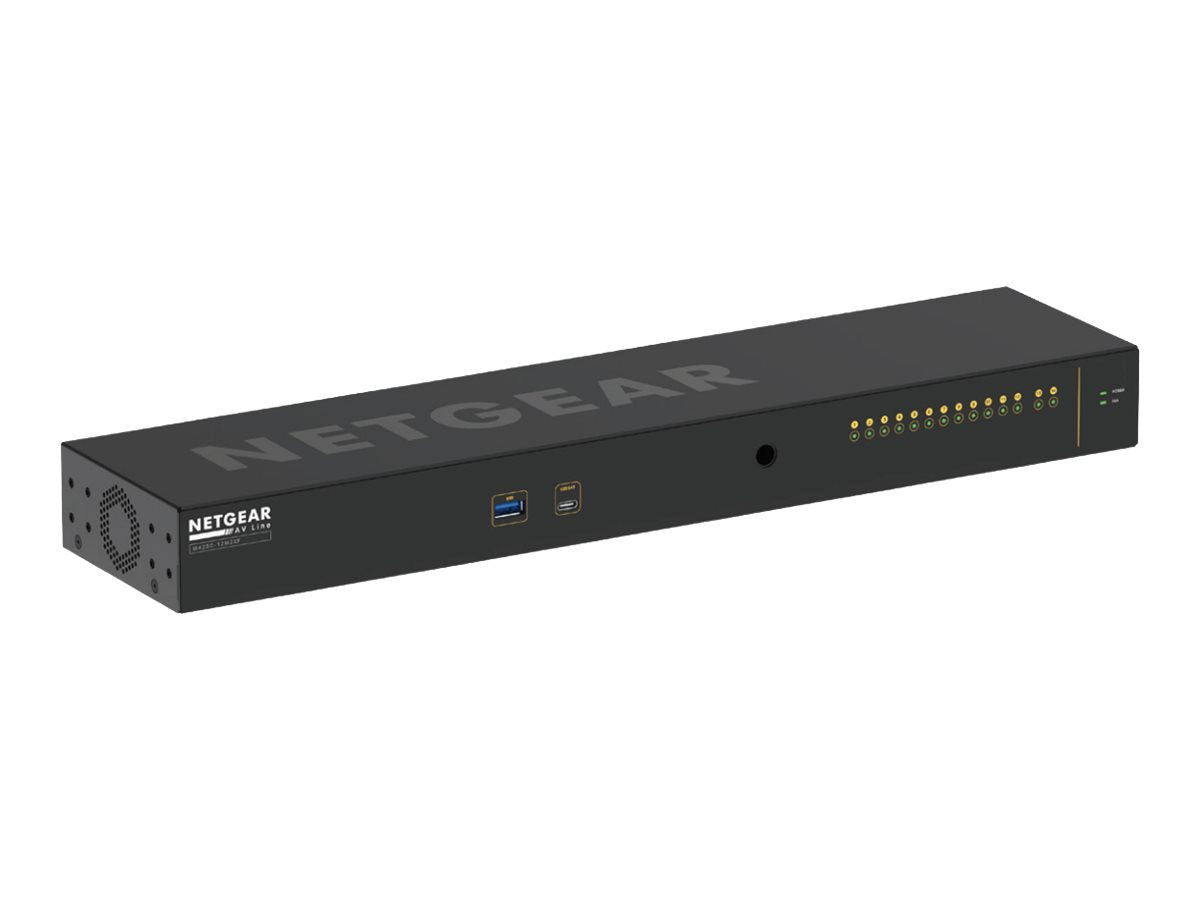 NETGEAR M4250-12M2XF Managed Switch Vorderansicht