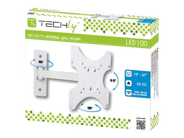 TECHLY Wandhalterung fuer LCD TV weiss 48