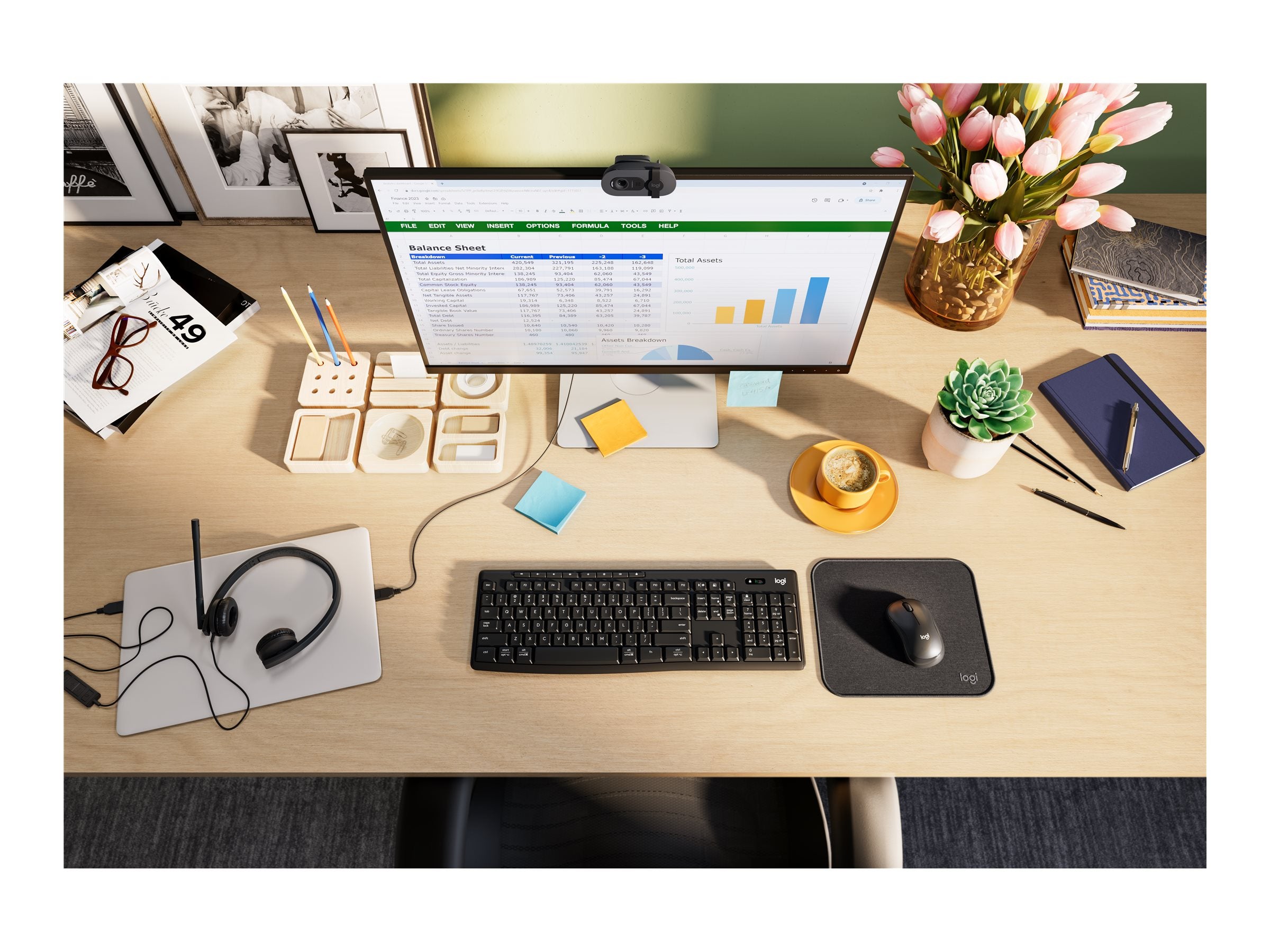 LOGITECH BRIO 105 Webcam Vorderansicht