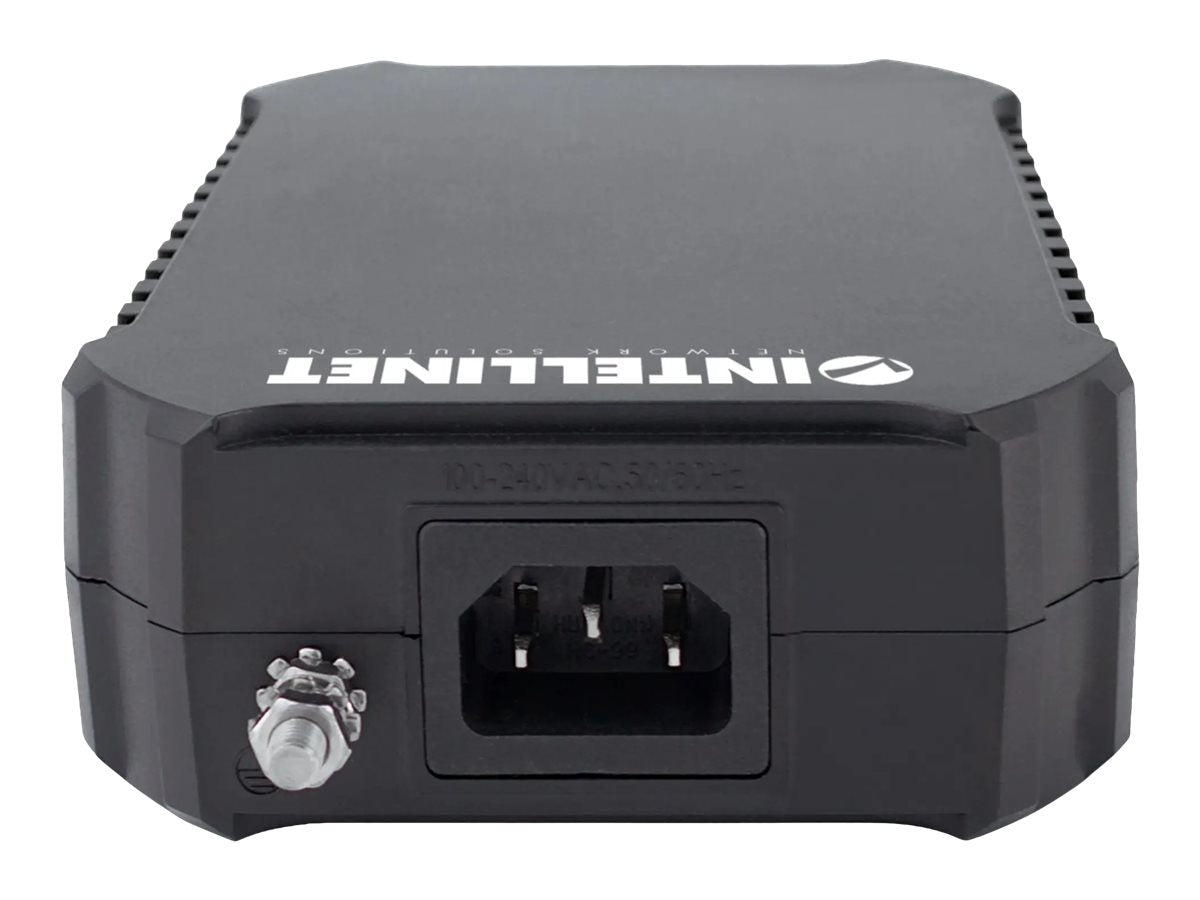 INTELLINET Gigabit Ultra PoE-Injektor Vorderansicht