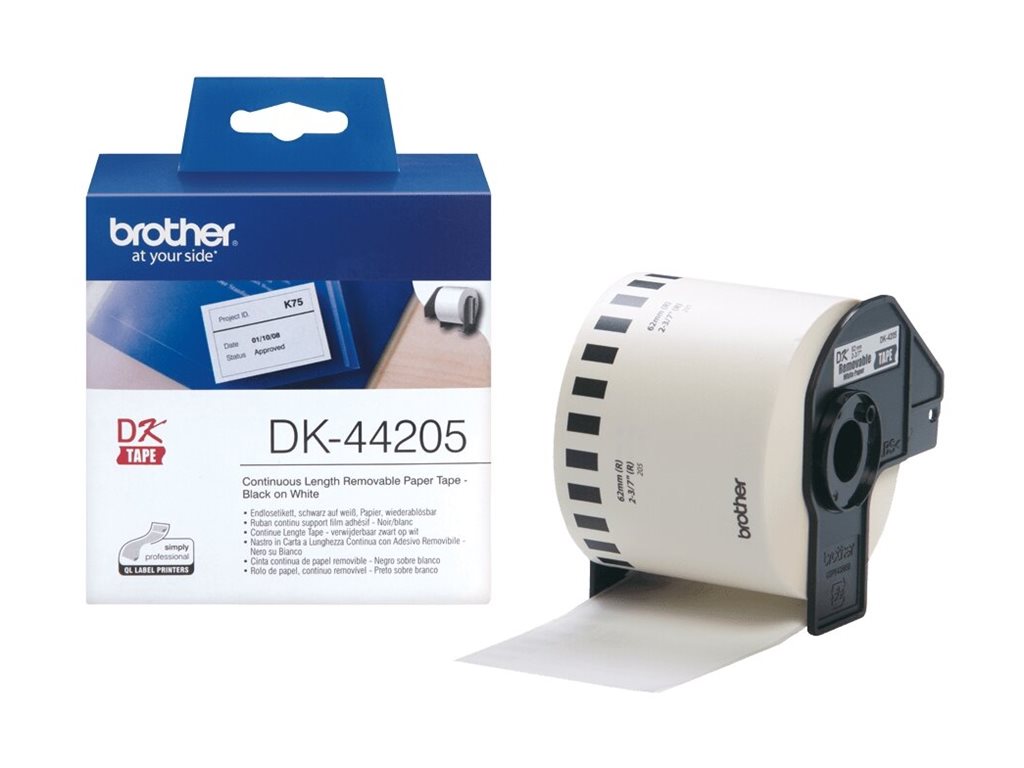 BROTHER P-Touch DK-44205 Etikettenrolle Anwendung