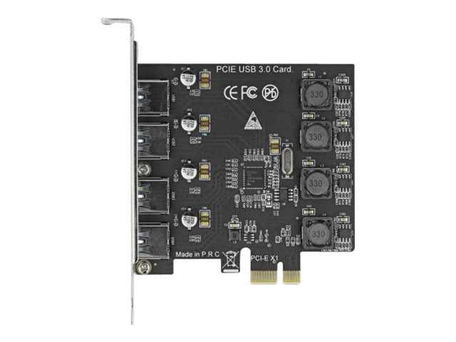 DELOCK PCI Express x1 Karte Vorderansicht